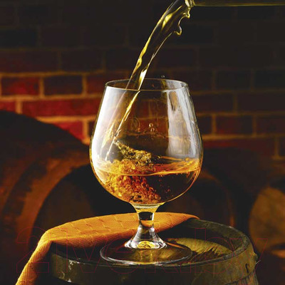 Картина на стекле Stamprint Коньяк 1 КТ046 (30x30)