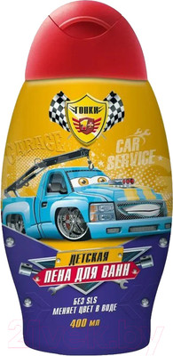 Пена для ванны детская Гонки 400мл