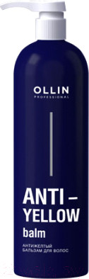 Оттеночный бальзам для волос Ollin Professional Anti-Yellow (500мл)