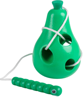 Развивающая игрушка Sima-Land Груша с червячком / 4725917