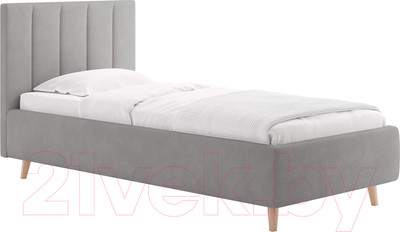 Каркас кровати Сонум Alma 90x200 (замша серый)