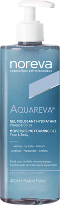 Гель для умывания Noreva Акварева очищающий увлажняющий (400мл)