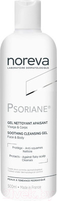 Гель для умывания Noreva Псориан смягчающий очищающий (500мл)