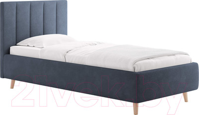 Каркас кровати Сонум Alma 90x200 (замша синий)
