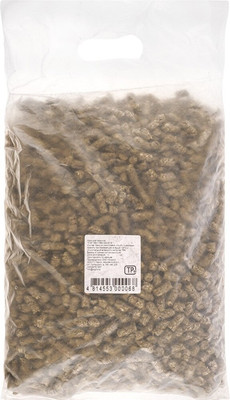 Сено для птиц и грызунов Грызуняшка Гранулированное с отрубями (2кг)