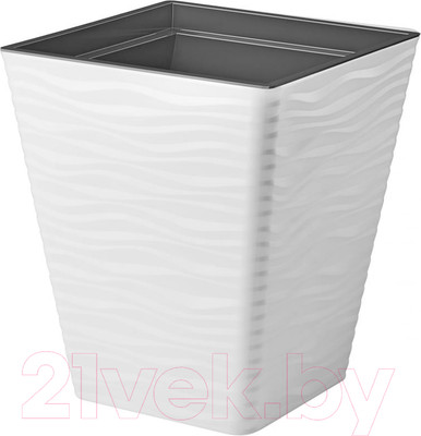 Кашпо Formplastic Sahara Dunes 3930-011 (белый)