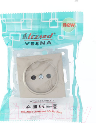 Розетка Lezard Vesna 742-3788-121B