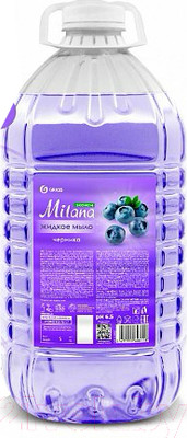 Мыло жидкое Grass Milana Эконом Черника / 125807 (5кг)