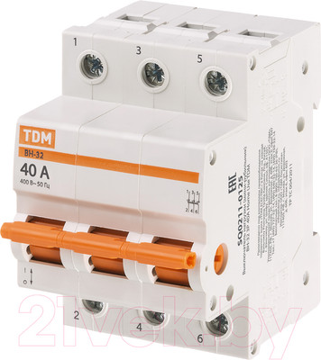 Выключатель нагрузки TDM SQ0211-0125 (мини-рубильник)