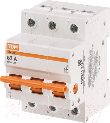 Выключатель нагрузки TDM SQ0211-0127 (мини-рубильник)