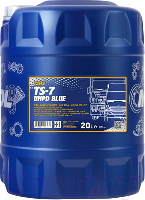 Моторное масло Mannol TS-7 UHPD Blue 10W40 E6 API CJ-4 / MN7107-20 (20л)