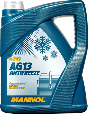 Антифриз Mannol AG13 концентрат -75C / MN4113-5 (5л, зеленый)