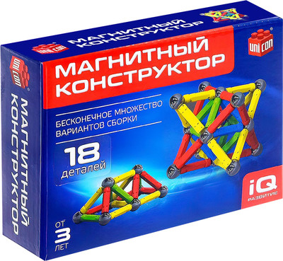 Конструктор магнитный Unicon 1371058