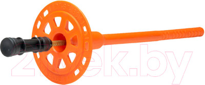 Дюбель для теплоизоляции ЕКТ Со стальным гвоздем с высокоэфф. термоголовкой / B009641 (8x160, 50шт)