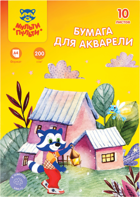 Набор бумаги для рисования Мульти-пульти Енот в Волшебном мире / БА_27248