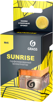Ароматизатор автомобильный Grass Sunrise / AC-0195