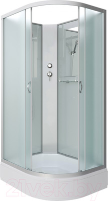 Душевая кабина Niagara NG-33094-14LBK 100x90 (матовое стекло)