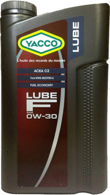 Моторное масло Yacco Lube F 0W30 (5л)