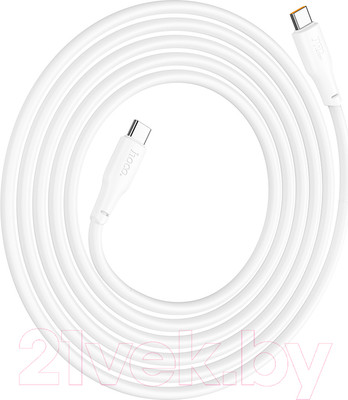 Кабель Hoco X93 Type-C to Type-C 240W (2м, белый)