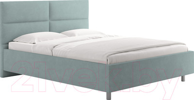 Каркас кровати Сонум Omega 160x200 (замша мятный)