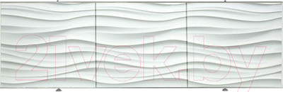 Экран для ванны Perfecto Linea 36-031707 (1.7м, волна белая)