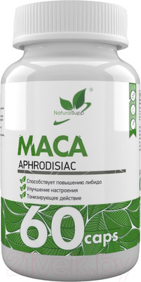 Пищевая добавка NaturalSupp Мака перуанская (60капсул)
