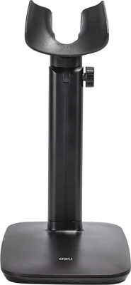 Подставка для сканера Deli 15130 (черный)