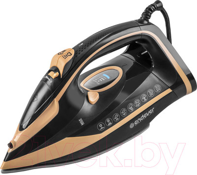 Утюг Endever Delta-226 (черный/бежевый)