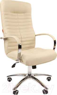 Кресло офисное Chairman 480 N (экокожа Terra 101 бежевый)