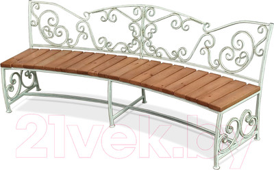 Скамья садовая СтальСнабДизайн ЛК-8