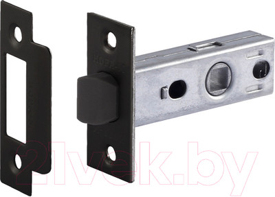 Защелка врезная Нора-М С-45П (черный)