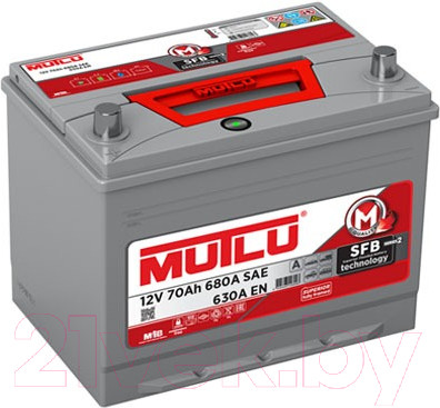Автомобильный аккумулятор Mutlu JIS R+ / D26.70.063.C (70 А/ч)
