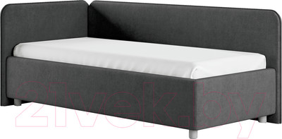 Каркас кровати Сонум Capri L 90x200 (микровелюр серый)