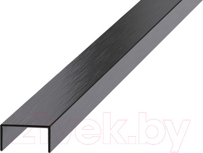 Профиль декоративный Eviso Exc-Line EXBL-0001 2700x15x8 (черный браш)