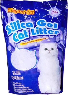 Наполнитель для туалета Elegant Cat Синий (3.8л)