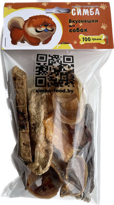 Лакомство для собак Симба Микс говяжий М (100г)