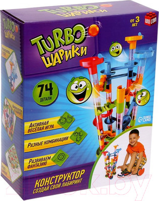 Конструктор кинетический Unicon Turbo Шарики / 2134310