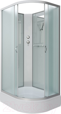 Душевая кабина Niagara NG-33394-14LBKG 130x90 (матовое стекло)