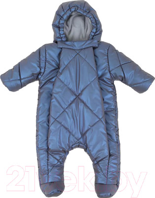 Комбинезон прогулочный детский Rant Shine / 160-62 (Blue, р.62)