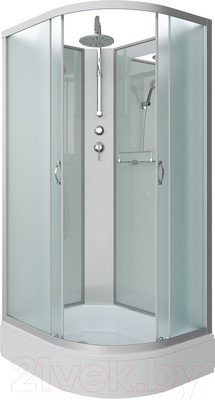 Душевая кабина Niagara NG-33394-14LBKTG 130x90 (матовое стекло)