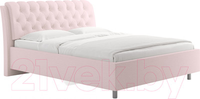 Каркас кровати Сонум Olivia 160x200 (тедди розовый)