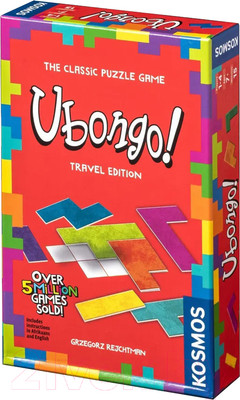 Игра-головоломка Kosmos Ubongo Travel Edition. Убонго. Дорожная / 699345