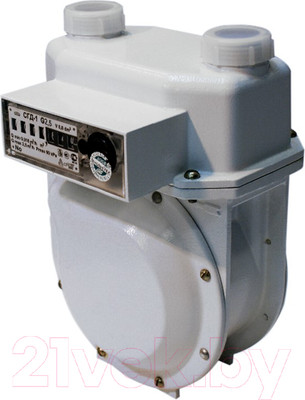 Счетчик газа бытовой БелОМО СГД G2.5 / 8072-22 (правый)