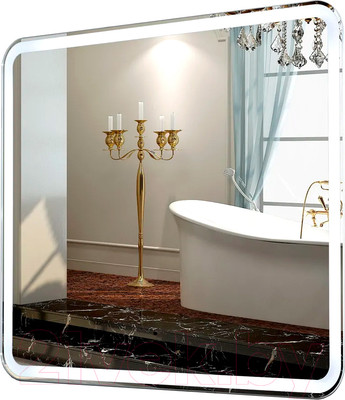 Зеркало Пекам Marta 1 60x50 / marta1-60x50B (с подсветкой,с бесконтактным сенсором)