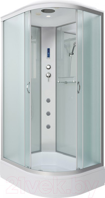 Душевая кабина Niagara NG-33184-14LF 100x80 (матовое стекло)