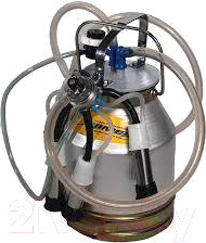 Бидон для доильного аппарата Фермер С цельной резиной slkmn24