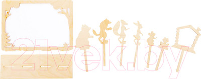 Кукольный театр Лесная мастерская Теремок. Театр теневой / 2175986