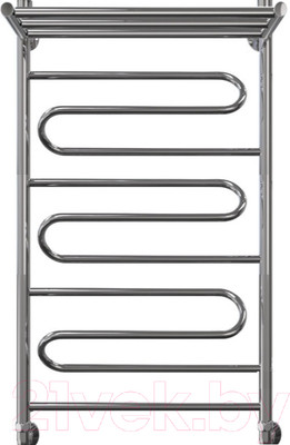 Полотенцесушитель водяной GRANULA Браво 50x85 с полкой (нижнее подключение)