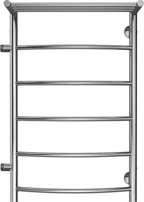 Полотенцесушитель водяной GRANULA Классик 50x80 с полкой (боковое подключение, левое)