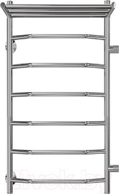 Полотенцесушитель водяной GRANULA Трапеция 50x100 с полкой (боковое подключение, правое)